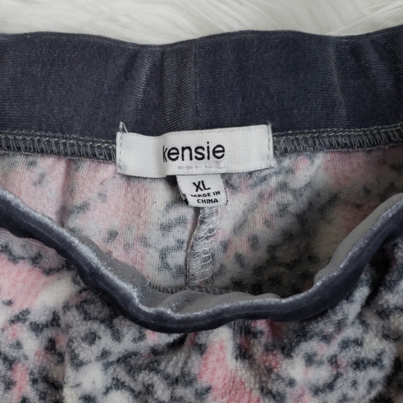 {Kensie} Nordic Pj Pant Jogger style - Picture 2 of 5